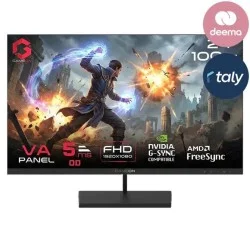 GAMEON GB24F100 Basic Series 24" FHD 100Hz MPRT 0.5ms VA Panel Gaming Monitor - Black